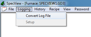 menu-convert log