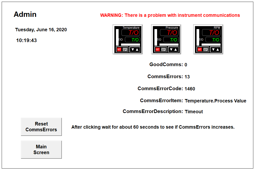 LostComms_ExampleAdminScreen